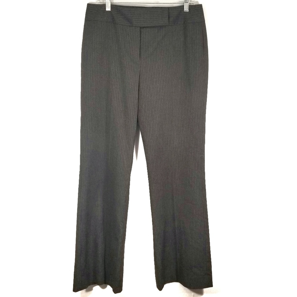 Antonio Melani Gray Pinstripe Dress Pant / 10
